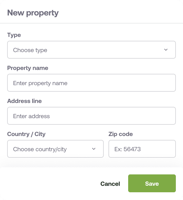 Create a property